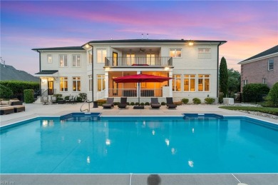 5890 SF (7000 SF livable), 2 levels, custom-built in 2018 on The Signature At West Neck in Virginia - for sale on GolfHomes.com, golf home, golf lot