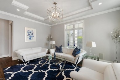 5890 SF (7000 SF livable), 2 levels, custom-built in 2018 on The Signature At West Neck in Virginia - for sale on GolfHomes.com, golf home, golf lot