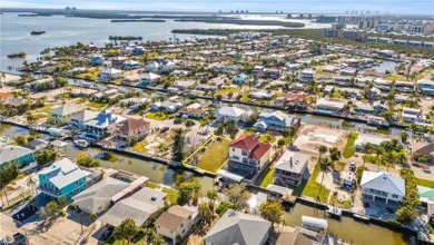 LARGE 64' x 114' sq ft LOT is on a Deep  Wide GULF ACCESS Canal on Fort Myers Beach and Golf Club in Florida - for sale on GolfHomes.com, golf home, golf lot