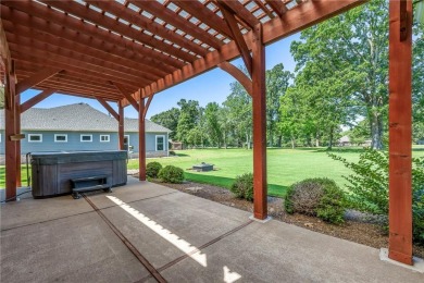 Stunning one level home on the Highlands golf course. The 17th on Bella Vista Country Club - Highlands in Arkansas - for sale on GolfHomes.com, golf home, golf lot