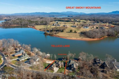 Exquisite Lake Front Home with Mountain and Lake Views! This on Tellico Village -The Links At Kahite Golf Course in Tennessee - for sale on GolfHomes.com, golf home, golf lot