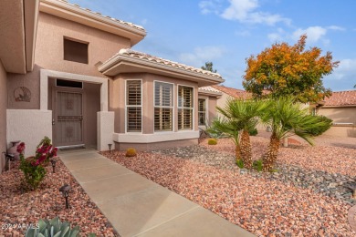 Pride of ownership! This charming 2-bedroom, 2-bath residence is on Desert Trails in Arizona - for sale on GolfHomes.com, golf home, golf lot