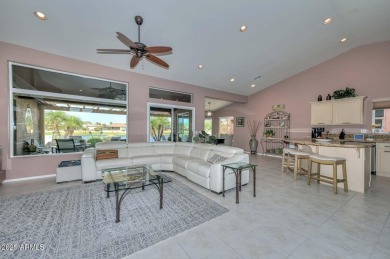 LOCATION LOCATION Perfectly situated on the WATER, Stunning GOLF on Tuscany Falls At Pebble Creek in Arizona - for sale on GolfHomes.com, golf home, golf lot