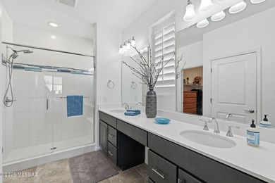 This stunning 2021 popular Montecito model has everything you on Quail Creek Country Club  in Arizona - for sale on GolfHomes.com, golf home, golf lot