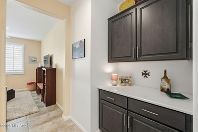 This stunning 2021 popular Montecito model has everything you on Quail Creek Country Club  in Arizona - for sale on GolfHomes.com, golf home, golf lot