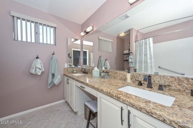 LOCATION LOCATION Perfectly situated on the WATER, Stunning GOLF on Tuscany Falls At Pebble Creek in Arizona - for sale on GolfHomes.com, golf home, golf lot