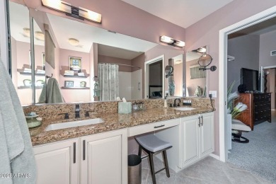 LOCATION LOCATION Perfectly situated on the WATER, Stunning GOLF on Tuscany Falls At Pebble Creek in Arizona - for sale on GolfHomes.com, golf home, golf lot