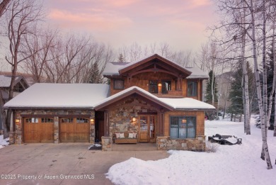Sierra Vista Retreat: Situated on a coveted corner in West Aspen on Aspen Golf Club in Colorado - for sale on GolfHomes.com, golf home, golf lot