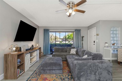 Beautifully updated 2-bedroom, 2-bath first-floor condo located on Lansbrook Golf Club in Florida - for sale on GolfHomes.com, golf home, golf lot