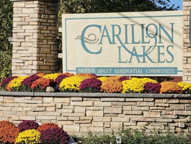Well maintained 2 bdrm, 2 bath Ellison model with newer easy on Carillon Lakes 3 Hole Course in Illinois - for sale on GolfHomes.com, golf home, golf lot