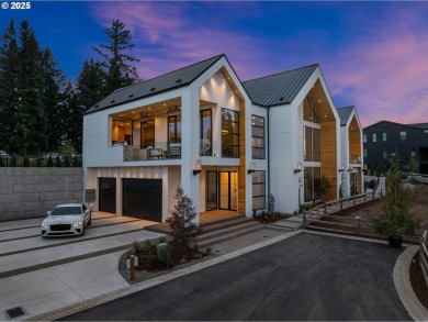This custom-designed house embodies Scandinavian-inspired luxury on  in Washington - for sale on GolfHomes.com, golf home, golf lot