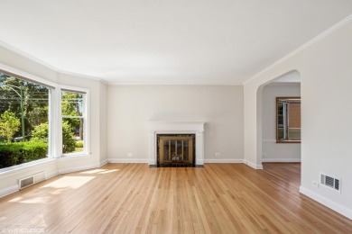This sun-drenched 3-bedroom, 2.5-bath classic brick on Billy Caldwell Golf Course in Illinois - for sale on GolfHomes.com, golf home, golf lot