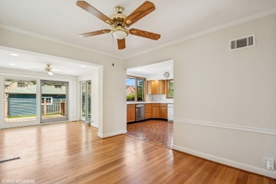 This sun-drenched 3-bedroom, 2.5-bath classic brick on Billy Caldwell Golf Course in Illinois - for sale on GolfHomes.com, golf home, golf lot
