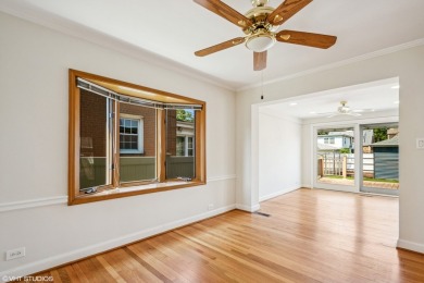 This sun-drenched 3-bedroom, 2.5-bath classic brick on Billy Caldwell Golf Course in Illinois - for sale on GolfHomes.com, golf home, golf lot