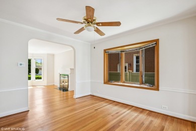 This sun-drenched 3-bedroom, 2.5-bath classic brick on Billy Caldwell Golf Course in Illinois - for sale on GolfHomes.com, golf home, golf lot