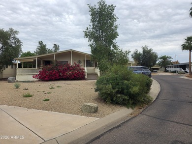 This unique corner lot offers a golf course view from the on Paradise Peak Golf Course in Arizona - for sale on GolfHomes.com, golf home, golf lot