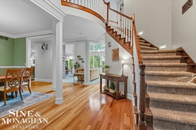 Nestled on a quiet cul-de-sac in the prestigious St. Clair Golf on St Clair River Country Club in Michigan - for sale on GolfHomes.com, golf home, golf lot
