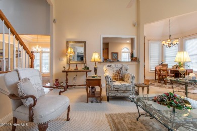 This gorgeous 3-bedroom, 2.5-bath home is located on Golf on Sound Golf Links at Albemarle Plantation in North Carolina - for sale on GolfHomes.com, golf home, golf lot