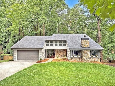 WELCOME HOME to this unique, completely updated 4 bedroom, 2.5 on Country Club of Roswell in Georgia - for sale on GolfHomes.com, golf home, golf lot