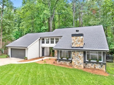 WELCOME HOME to this unique, completely updated 4 bedroom, 2.5 on Country Club of Roswell in Georgia - for sale on GolfHomes.com, golf home, golf lot