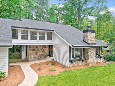 WELCOME HOME to this unique, completely updated 4 bedroom, 2.5 on Country Club of Roswell in Georgia - for sale on GolfHomes.com, golf home, golf lot