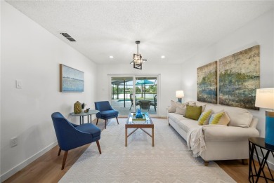 Experience waterfront luxury living in this fully renovated on Bloomingdale Golfers Club in Florida - for sale on GolfHomes.com, golf home, golf lot