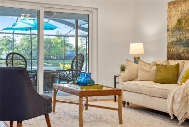 Experience waterfront luxury living in this fully renovated on Bloomingdale Golfers Club in Florida - for sale on GolfHomes.com, golf home, golf lot