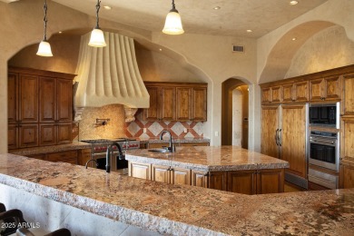 This magnificent home rest on nearly 2 extremely private acres on Silverleaf Golf Club in Arizona - for sale on GolfHomes.com, golf home, golf lot