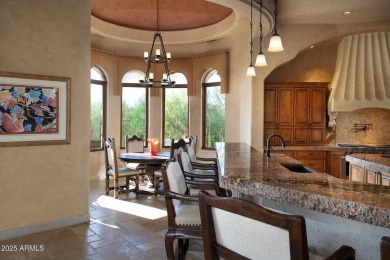 This magnificent home rest on nearly 2 extremely private acres on Silverleaf Golf Club in Arizona - for sale on GolfHomes.com, golf home, golf lot