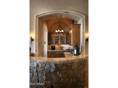This magnificent home rest on nearly 2 extremely private acres on Silverleaf Golf Club in Arizona - for sale on GolfHomes.com, golf home, golf lot