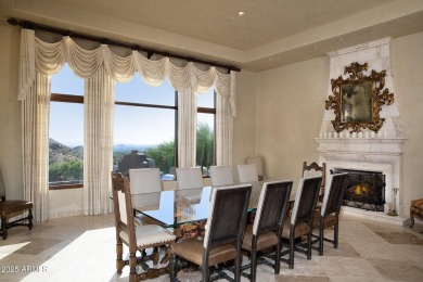 This magnificent home rest on nearly 2 extremely private acres on Silverleaf Golf Club in Arizona - for sale on GolfHomes.com, golf home, golf lot