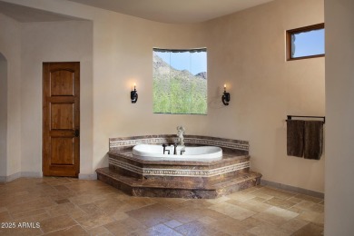 This magnificent home rest on nearly 2 extremely private acres on Silverleaf Golf Club in Arizona - for sale on GolfHomes.com, golf home, golf lot