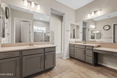 Welcome to this highly upgraded, meticulously maintained home in on Poston Butte Golf Club in Arizona - for sale on GolfHomes.com, golf home, golf lot