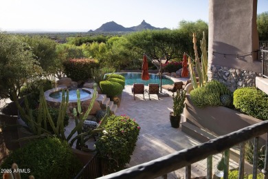 This magnificent home rest on nearly 2 extremely private acres on Silverleaf Golf Club in Arizona - for sale on GolfHomes.com, golf home, golf lot