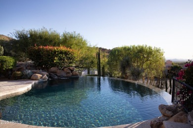 This magnificent home rest on nearly 2 extremely private acres on Silverleaf Golf Club in Arizona - for sale on GolfHomes.com, golf home, golf lot