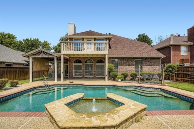 Beautiful Frisco home, with a Sparkling pool, overlooking hole # on Plantation Golf Course in Texas - for sale on GolfHomes.com, golf home, golf lot