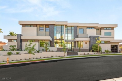 Breathtaking desert modern in guard-gated Seven Hills on Rio Secco Golf Club in Nevada - for sale on GolfHomes.com, golf home, golf lot