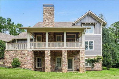 Welcome HOME to this elevated 6 bedroom, 4.5 bathroom chalet in on Coweta Club in Georgia - for sale on GolfHomes.com, golf home, golf lot