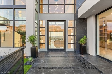 Breathtaking desert modern in guard-gated Seven Hills on Rio Secco Golf Club in Nevada - for sale on GolfHomes.com, golf home, golf lot