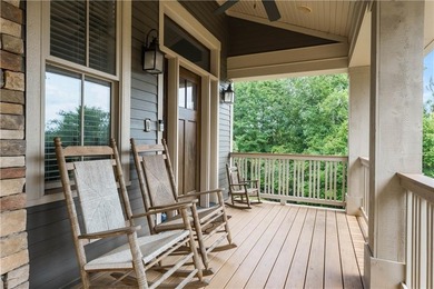 Welcome HOME to this elevated 6 bedroom, 4.5 bathroom chalet in on Coweta Club in Georgia - for sale on GolfHomes.com, golf home, golf lot