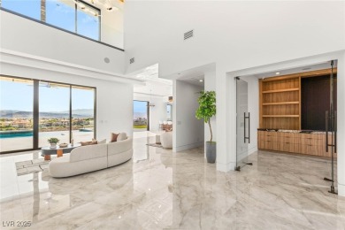 Breathtaking desert modern in guard-gated Seven Hills on Rio Secco Golf Club in Nevada - for sale on GolfHomes.com, golf home, golf lot