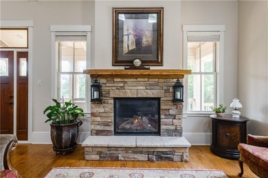 Welcome HOME to this elevated 6 bedroom, 4.5 bathroom chalet in on Coweta Club in Georgia - for sale on GolfHomes.com, golf home, golf lot