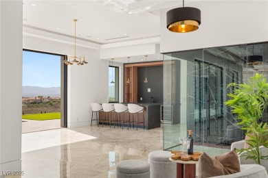 Breathtaking desert modern in guard-gated Seven Hills on Rio Secco Golf Club in Nevada - for sale on GolfHomes.com, golf home, golf lot