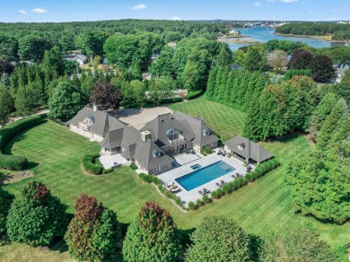 Introducing The Stone House - an exceptional French Country on Wentworth By-The-Sea in New Hampshire - for sale on GolfHomes.com, golf home, golf lot