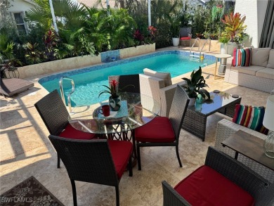 This is an amazing pool home nestled safely inside the gated 55+ on Sabal Springs Golf and Racquet Club in Florida - for sale on GolfHomes.com, golf home, golf lot