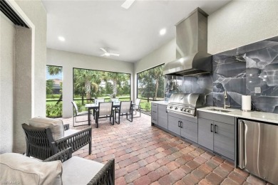 Welcome to this exquisite 3 bedroom + den, 2 bathroom single on Calusa Pines Golf Club in Florida - for sale on GolfHomes.com, golf home, golf lot