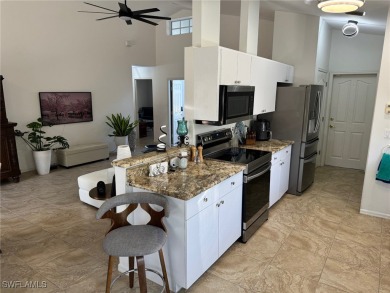 This is an amazing pool home nestled safely inside the gated 55+ on Sabal Springs Golf and Racquet Club in Florida - for sale on GolfHomes.com, golf home, golf lot