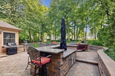This EXQUISITE all-brick home is nestled on Signature Hole #3 of on Royal Fox Country Club in Illinois - for sale on GolfHomes.com, golf home, golf lot