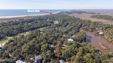 Spacious golf course lot located on the 12th green, of the award on Ocean Point Golf Links in South Carolina - for sale on GolfHomes.com, golf home, golf lot