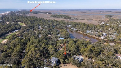 Spacious golf course lot located on the 12th green, of the award on Ocean Point Golf Links in South Carolina - for sale on GolfHomes.com, golf home, golf lot